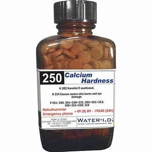 250 Calcium Hardness Tablets - bottle. TTHRD250B