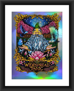 AJ Masthay "Widespread Panic - Charlottesville, VA" Rainbow Foil