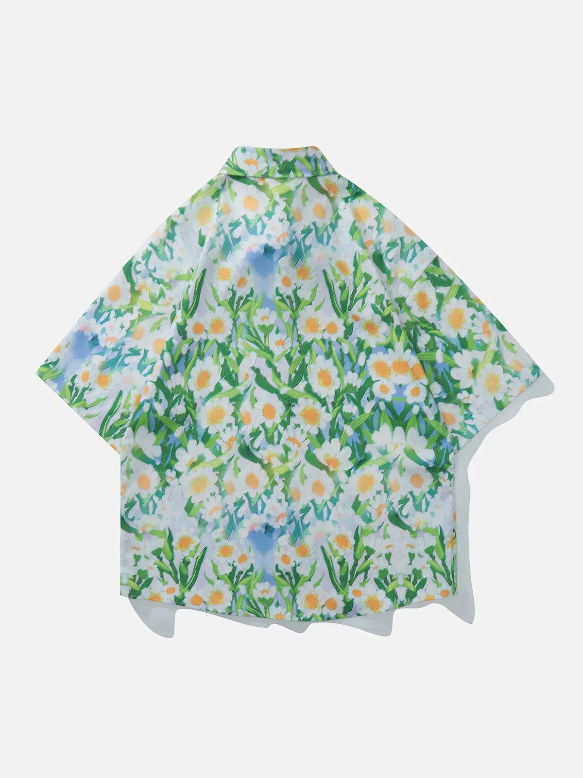 AlanBalen® - Daisy Element Short Sleeve Shirts