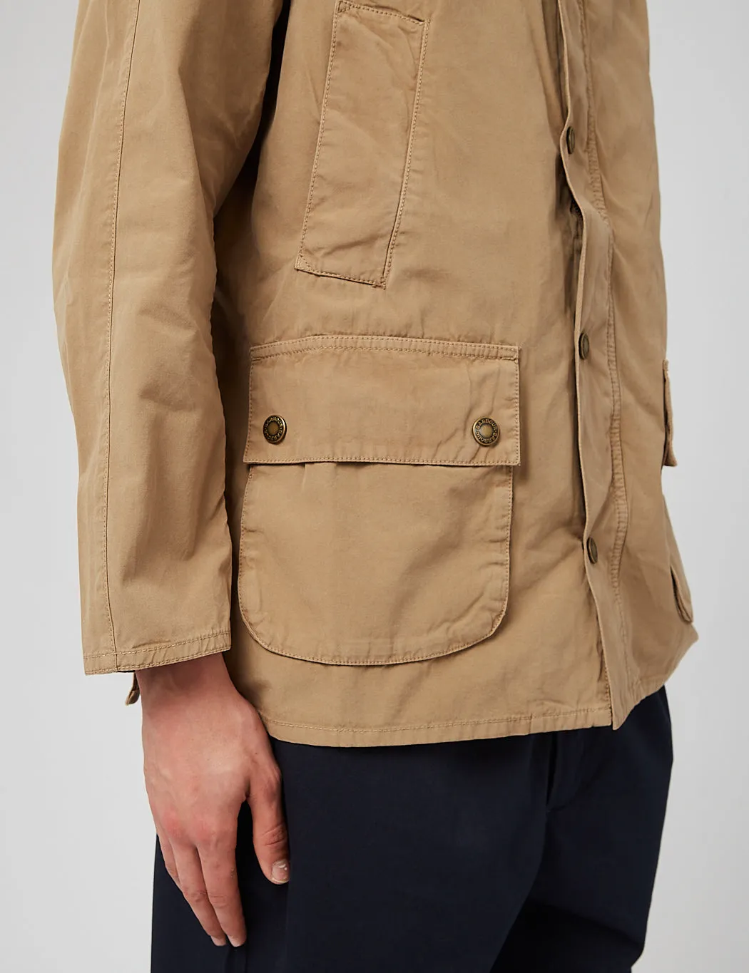 Barbour Ashby Casual Jacket - Stone