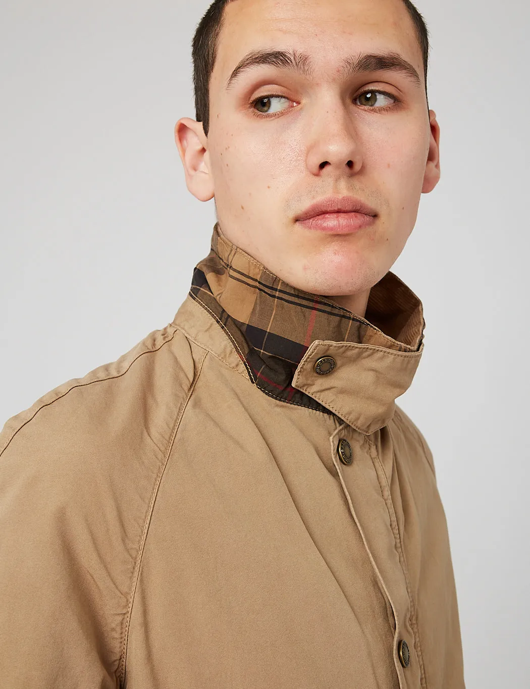 Barbour Ashby Casual Jacket - Stone