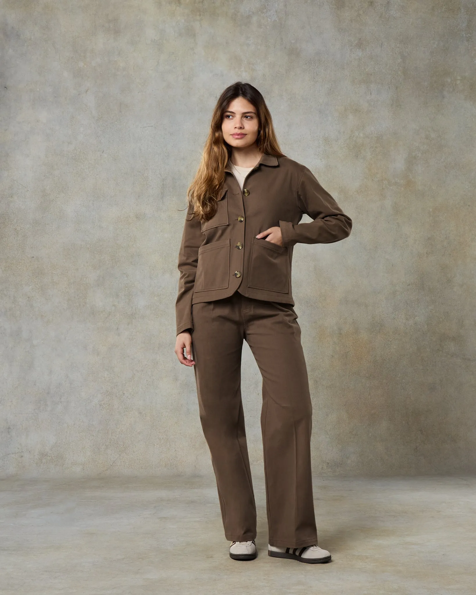 Batch 06 - Womens Mocha Cotton Suit