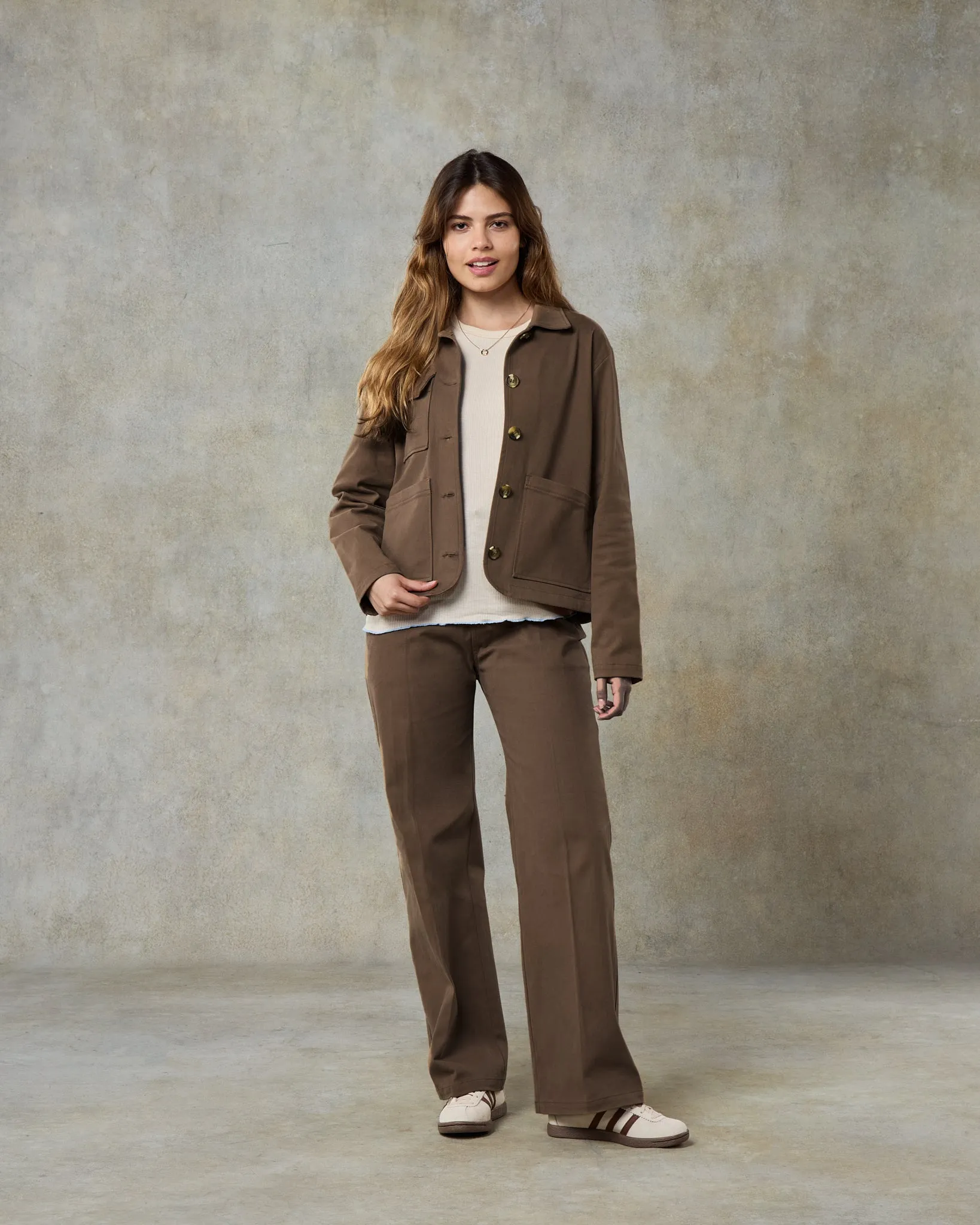 Batch 06 - Womens Mocha Cotton Suit