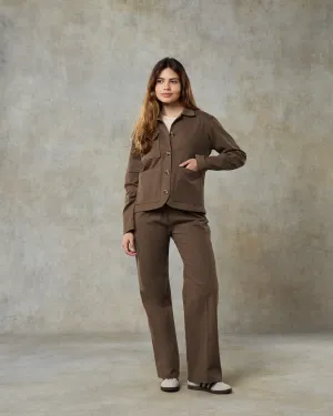 Batch 06 - Womens Mocha Cotton Suit