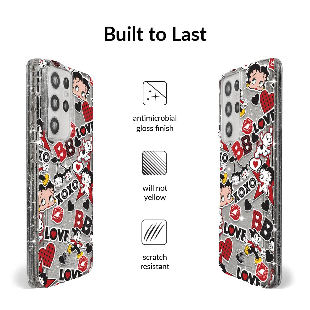 Betty Boop Sassy Glitter Samsung Case