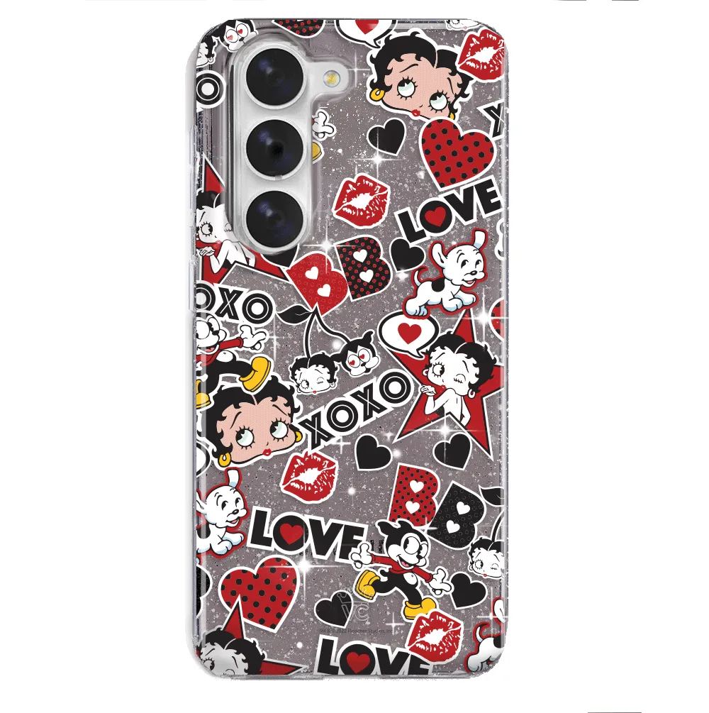 Betty Boop Sassy Glitter Samsung Case