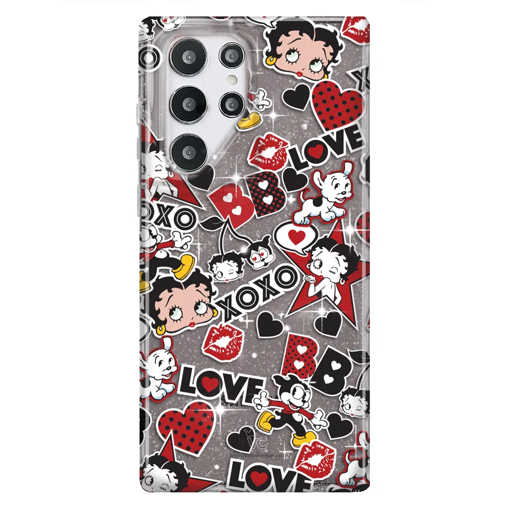 Betty Boop Sassy Glitter Samsung Case