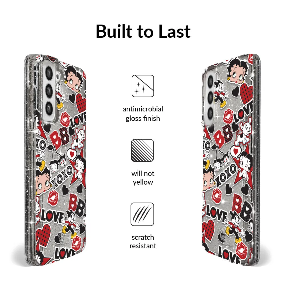 Betty Boop Sassy Glitter Samsung Case