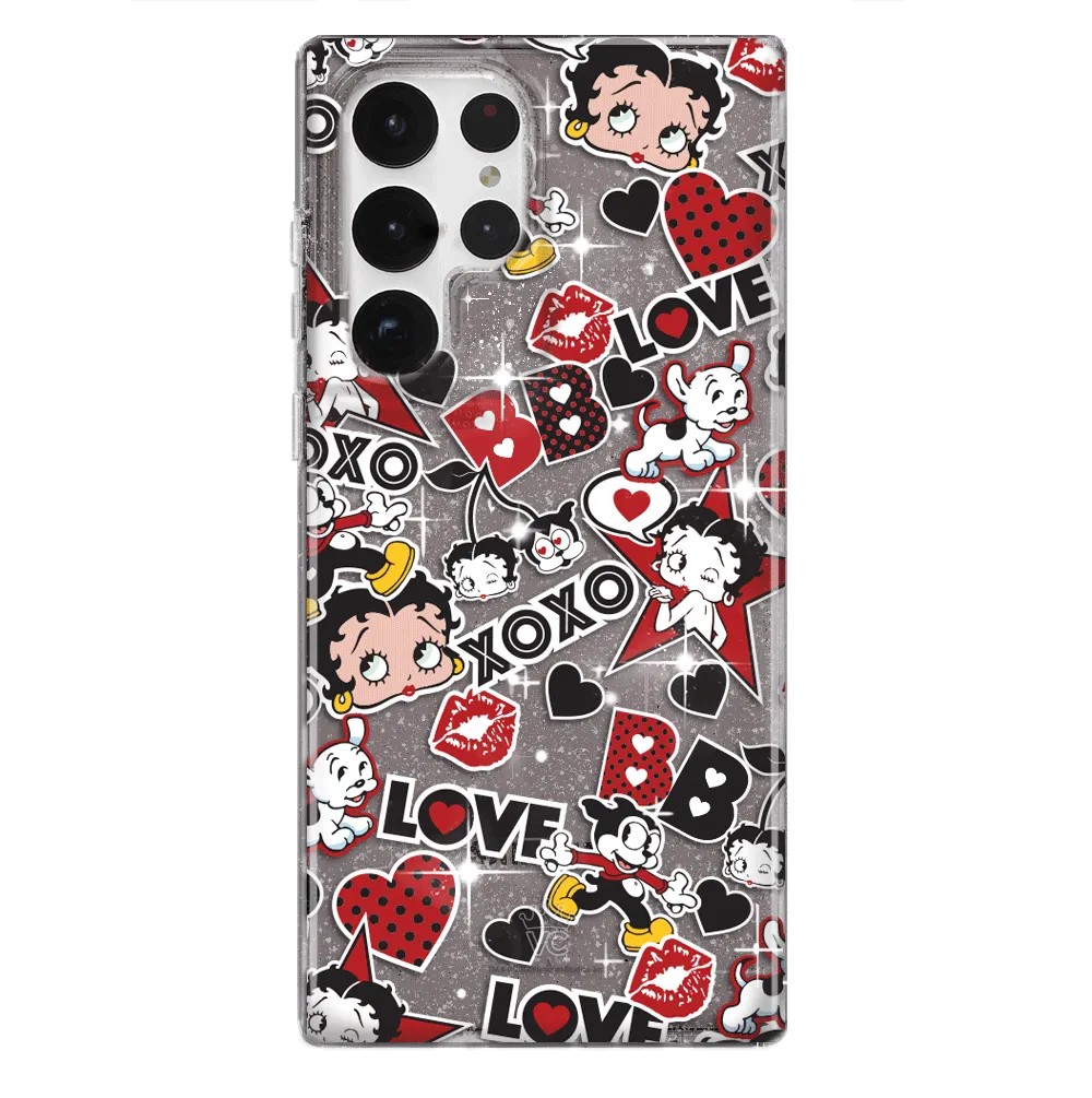 Betty Boop Sassy Glitter Samsung Case