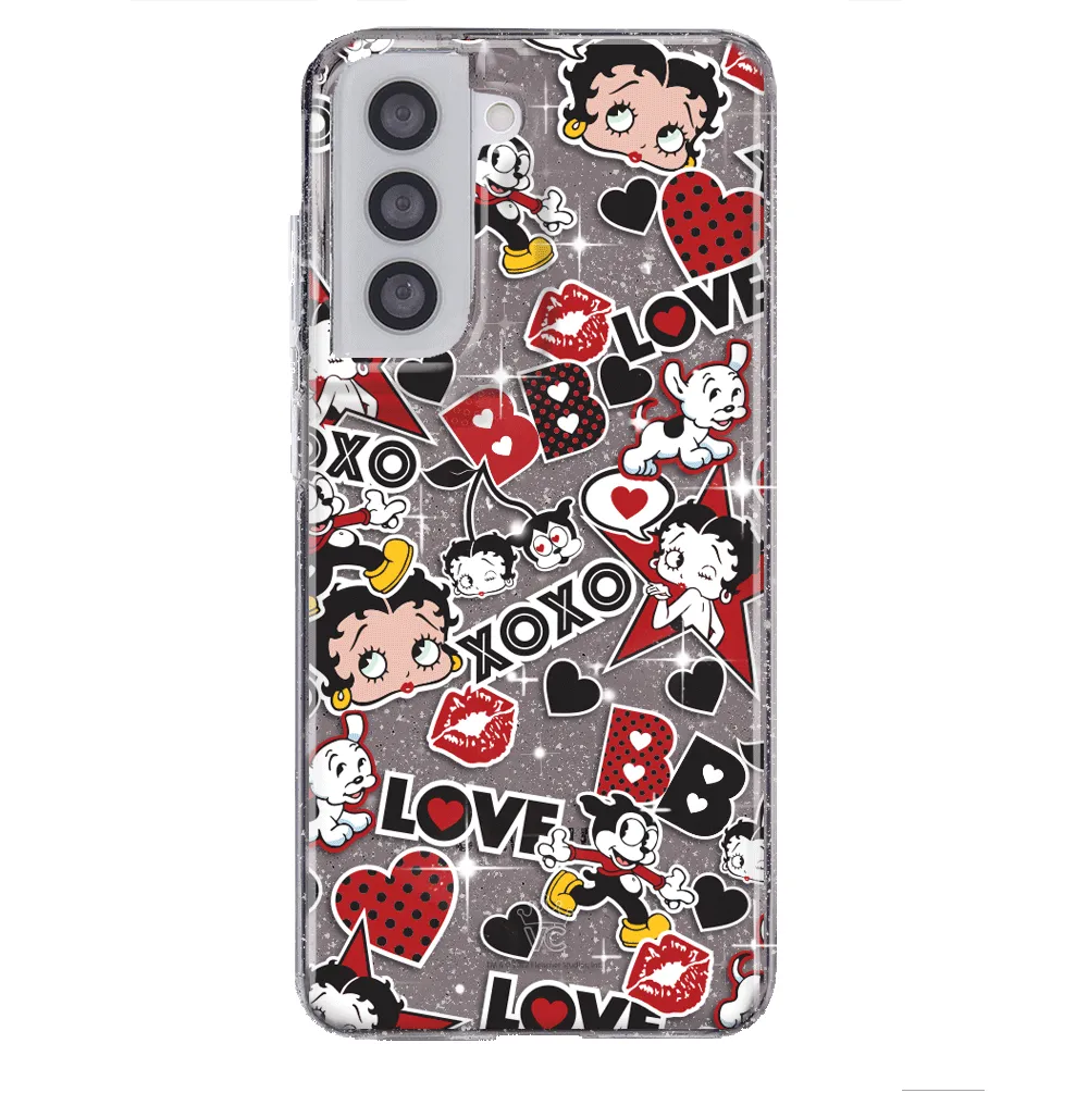 Betty Boop Sassy Glitter Samsung Case