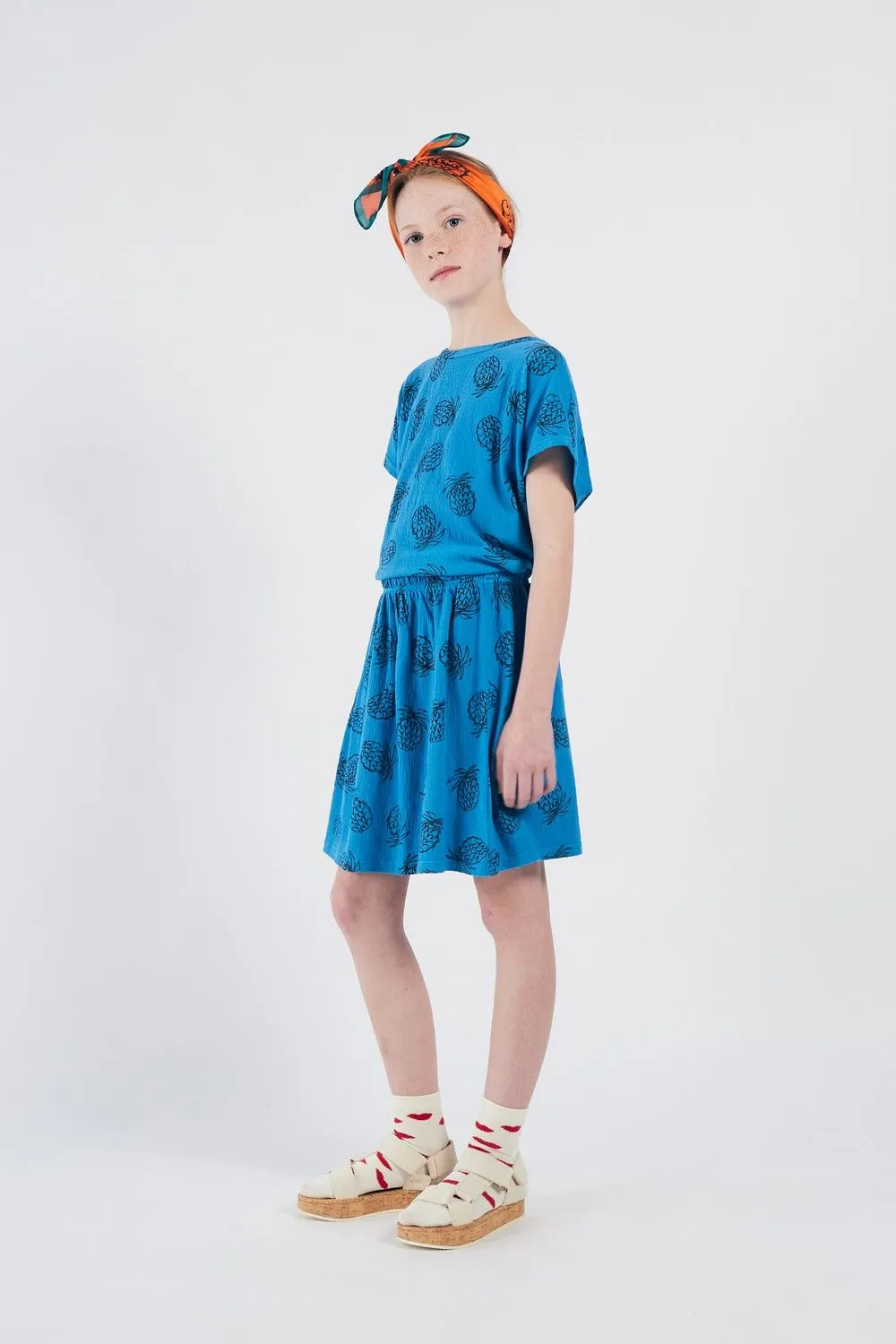 Bobo Choses All Over Pineapple Jersey Skirt