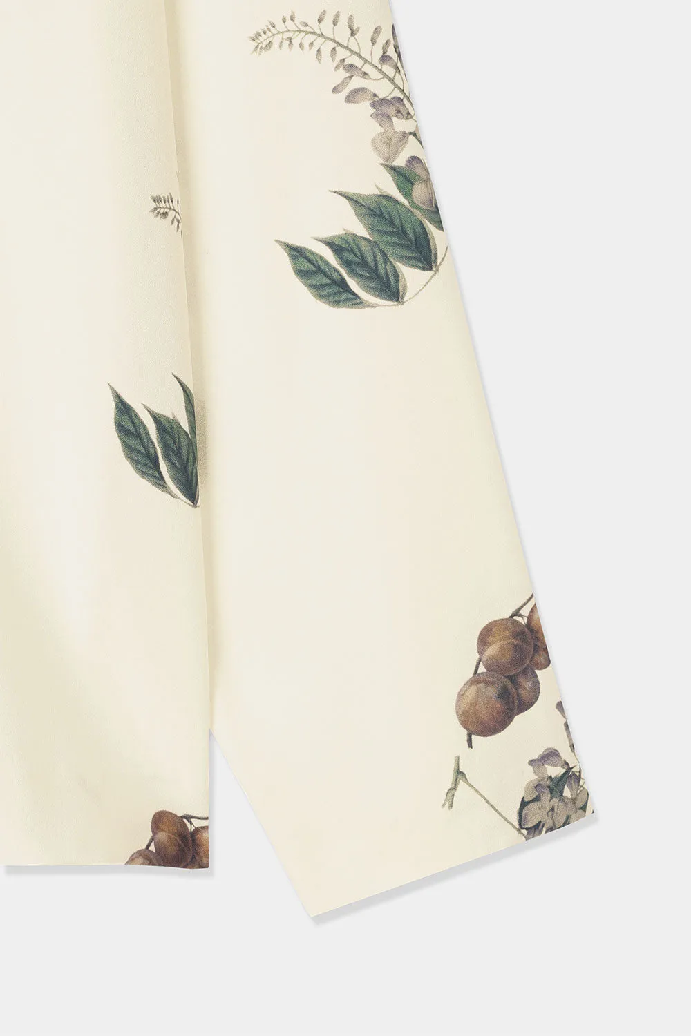 botanical open collar shirts