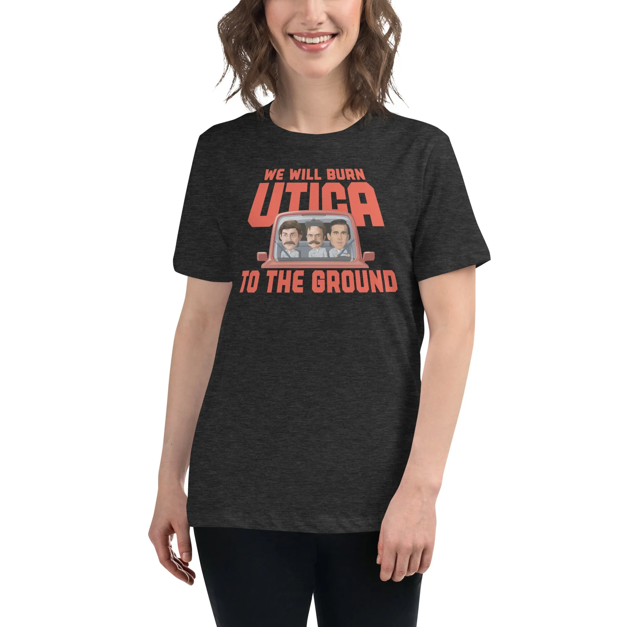 Burn Utica Women's Relaxed T-Shirt