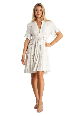 Cute White Mini Dresses for Women