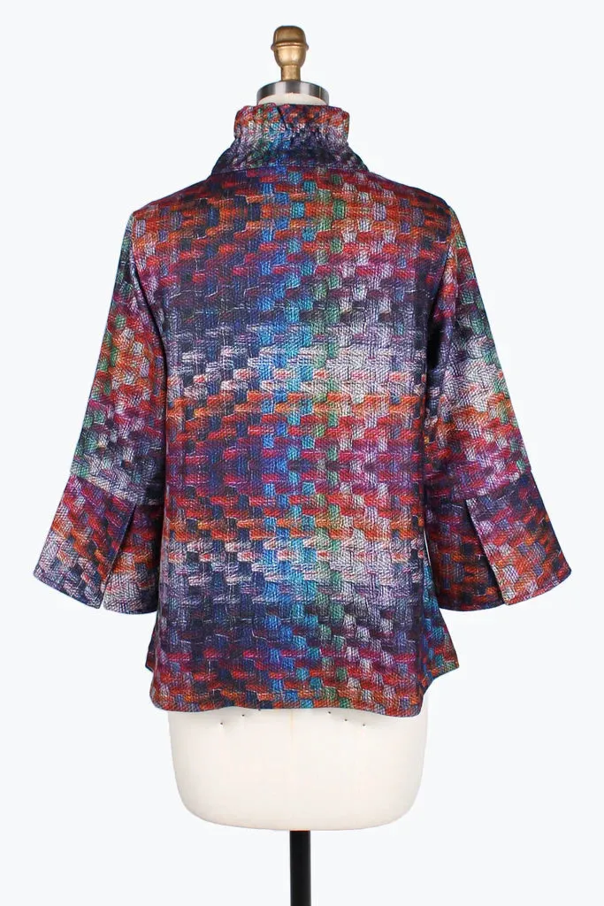 Damee Interweaving Rainbow Short Jacket 4755-MLT