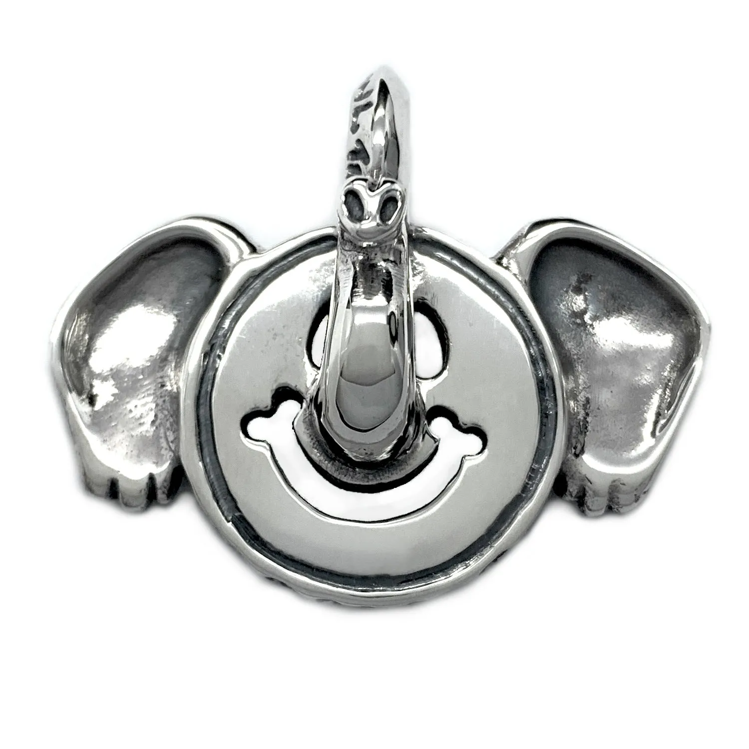 Elephant Happy Face Charm