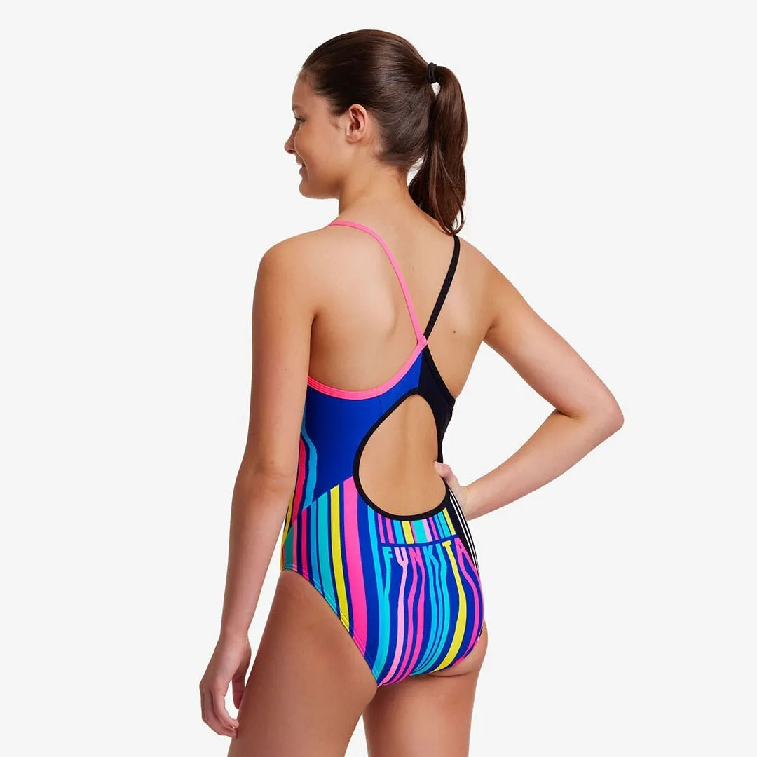 Funkita Girl's Diamond Back One Piece | Zorse Code