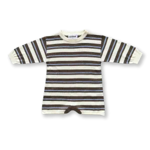 Grown Sardine Stripe Romper