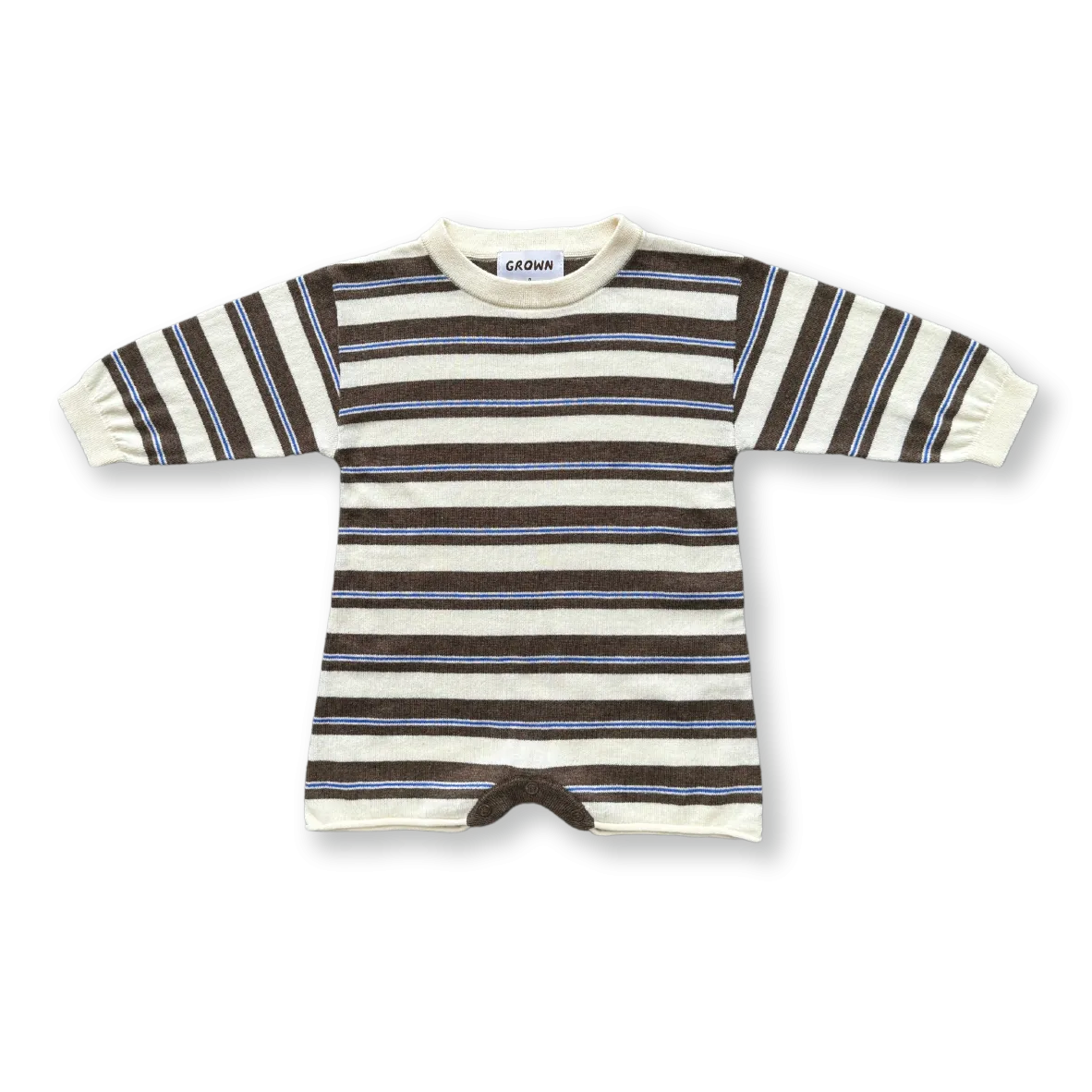 Grown Sardine Stripe Romper