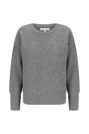 Marloe Crew Neck Jumper - Charcoal