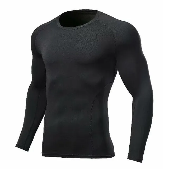 Men Compression Sportswear Sport Suits Quick Dry Clothing Sets Running Runners Sports Gym Training Fitness Running Training Set