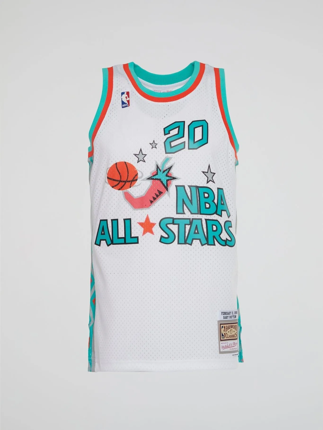 Mitchell and Ness - NBA Swingman Jersey All Star 96 Gary Payton - White