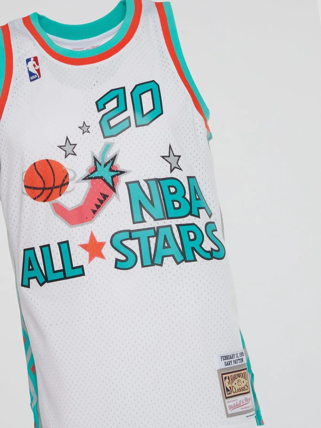 Mitchell and Ness - NBA Swingman Jersey All Star 96 Gary Payton - White