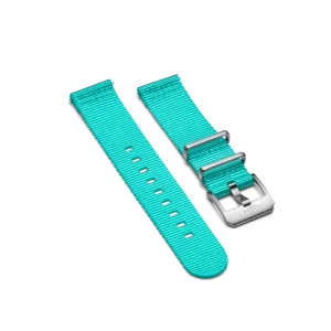 NATO strap with pin buckle, Turquoise