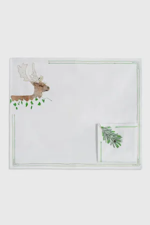 Placemat & Napkin Set - Deer