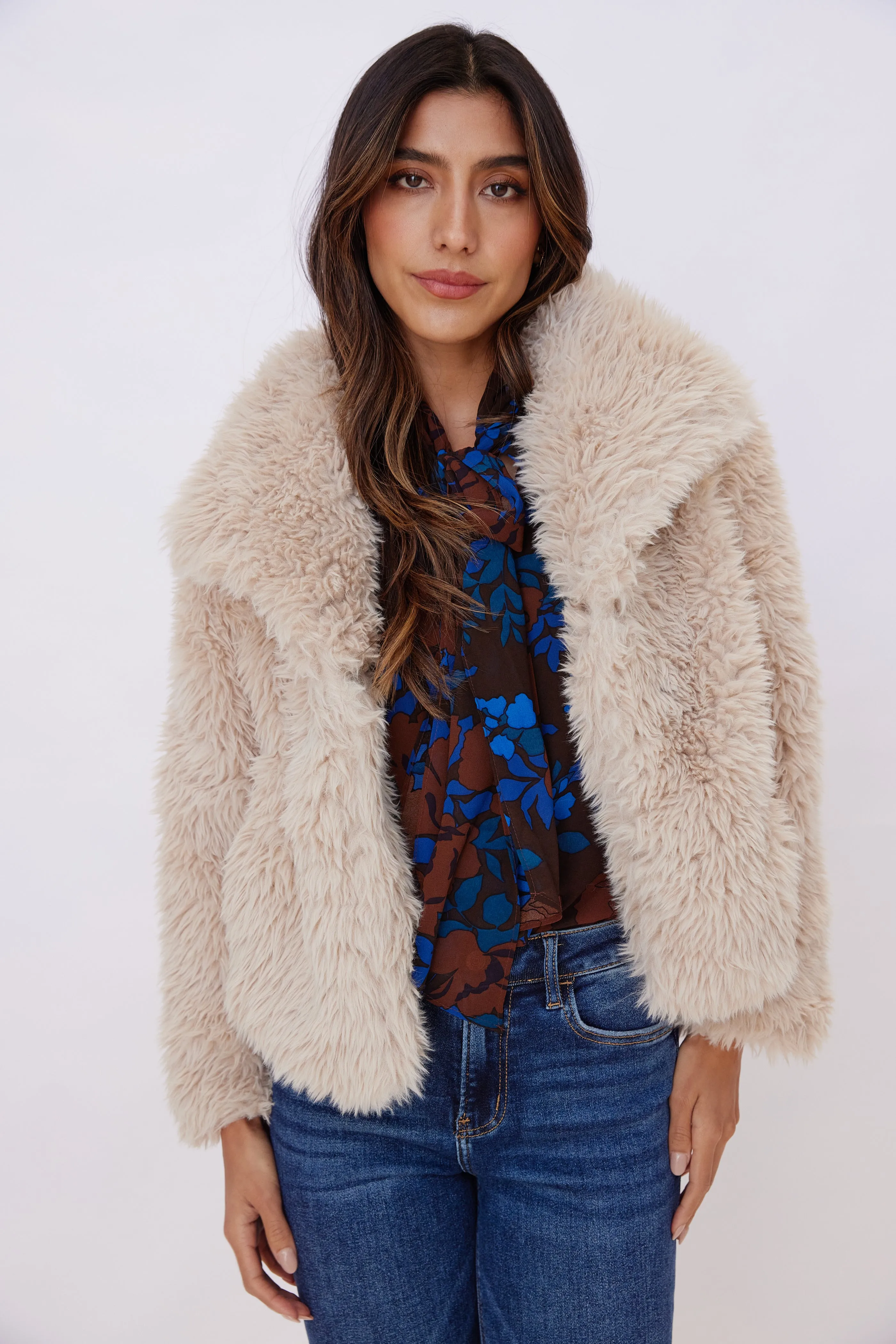 Poppy Faux Fur Jacket