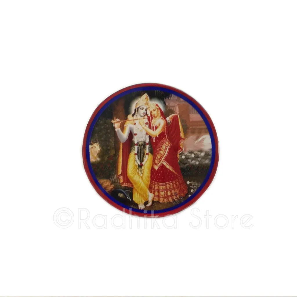 The Divine Couple Acrylic Button