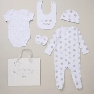 Unisex Baby 'Stars' Clothing Gift Set