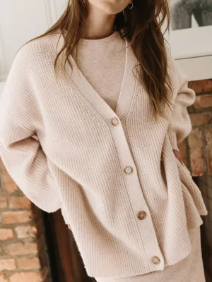 Vintage Knit Cardigan Loose Lazy Sweater Jackets